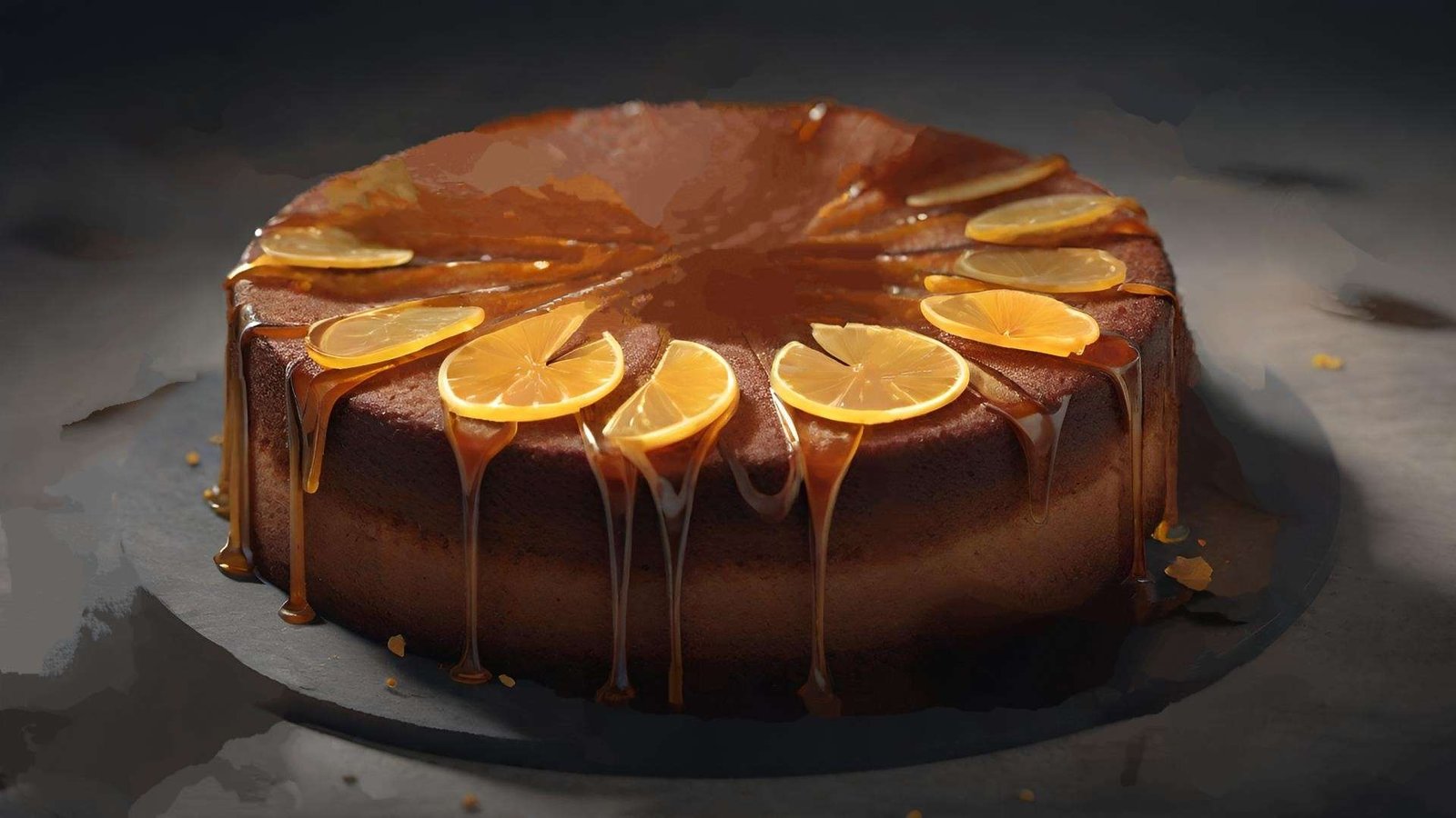 Orange marmalade cake