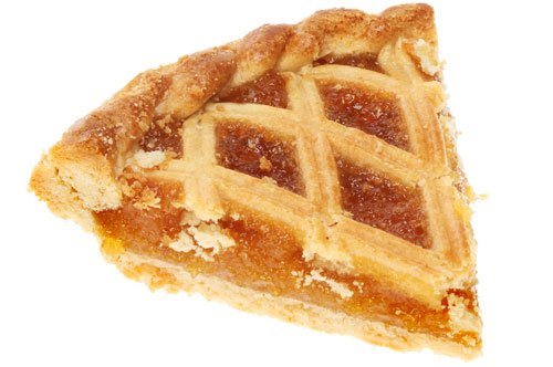 A slice of treacle tart