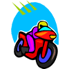 a (motor)bike
